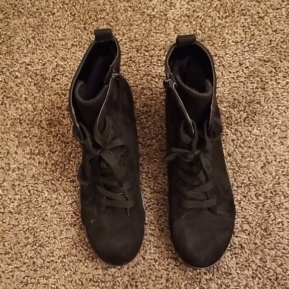 Rouge women's size 8 black boots - Picture 14 of 16